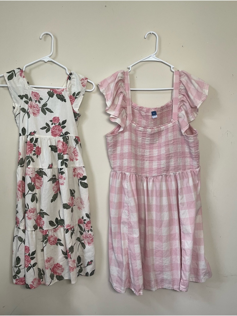 Old Navy Mother / Daughter Pink Matching Sundresses Women’s XL / Girls 8 (M)